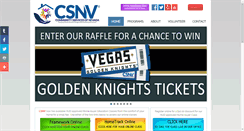 Desktop Screenshot of csnv.org